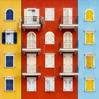 Incredible Minimalist and Colorful Urban Photography