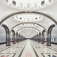 The Empty Moscow Subway